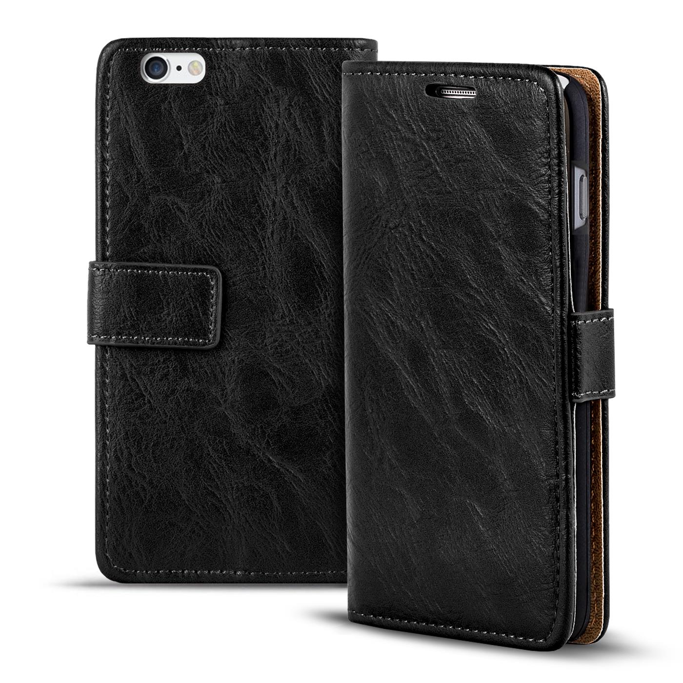 Handy Tasche hülle Apple iPhone 6s 6 Case Klapphülle PU ...