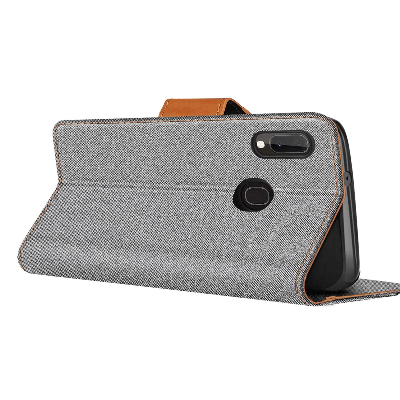 Schutz Hülle Für Samsung Galaxy A20e Hülle Flip Case Handy Tasche