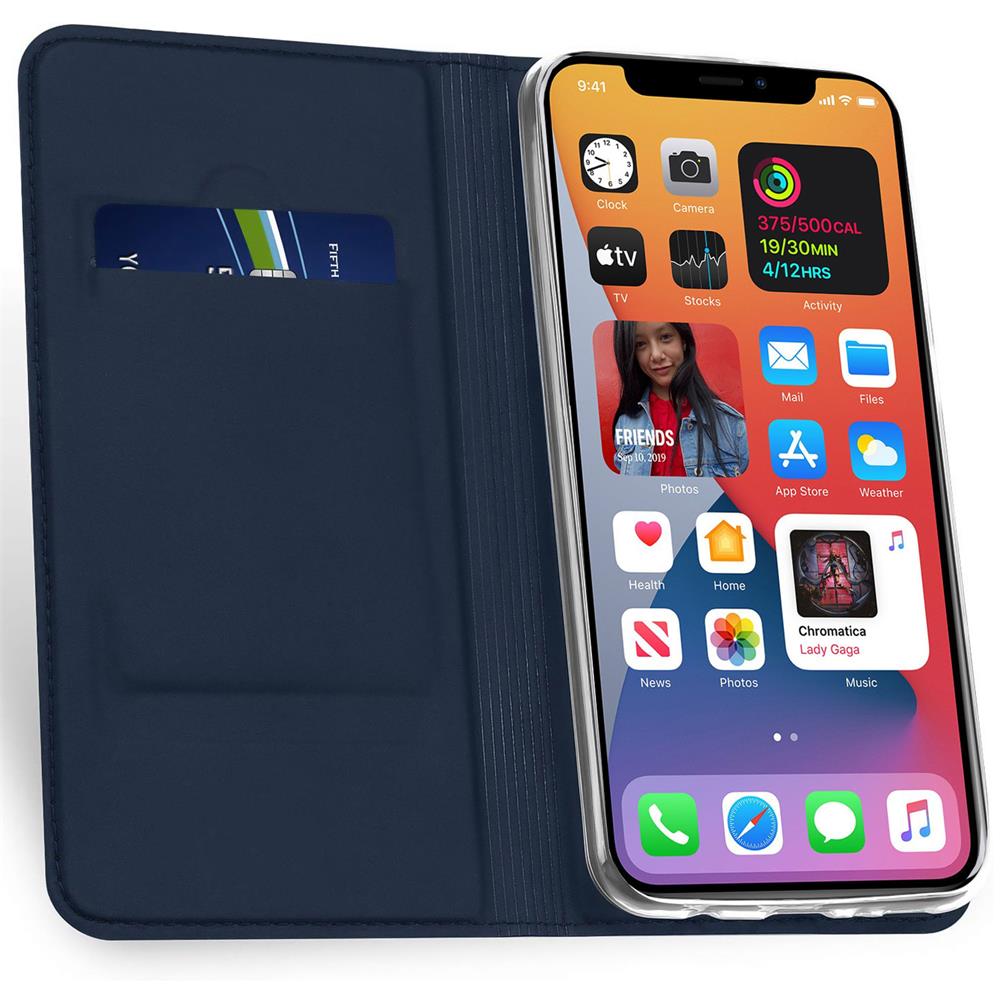 CoolGadget Handyhülle Book Case Elegance Tasche für Apple iPhone 12, iPhone  12 Pro 6,1 Zoll, Hülle Magnet Klapphülle Flip Case für iPhone 12, 12 Pro  Schutzhülle