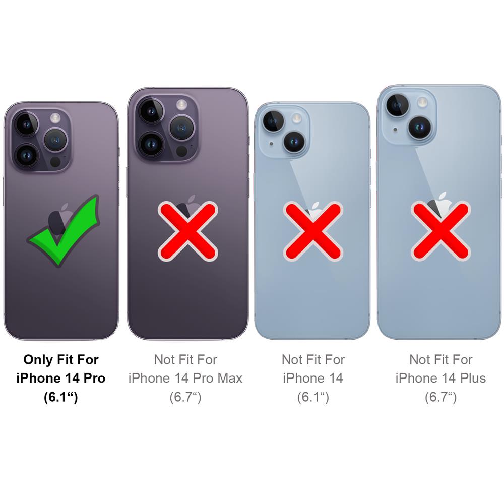Magnet Case für Apple iPhone 14 Pro Hülle Schutzhülle Handy Cover