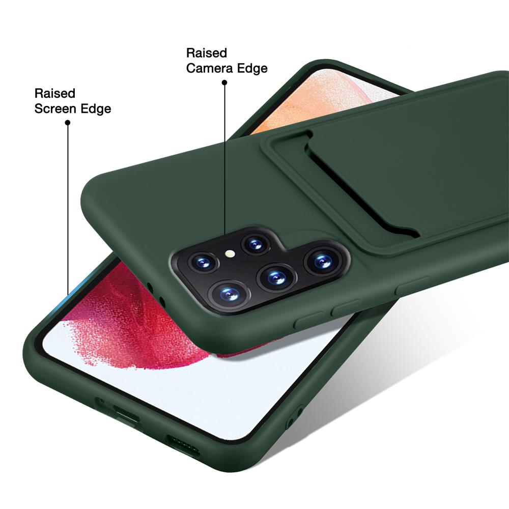 Hülle Für Huawei P30 Pro 2020/2019 – Transparente TPU-Hülle Mit Kartenfach, Stoßfest & Drahtlos Ladefähig