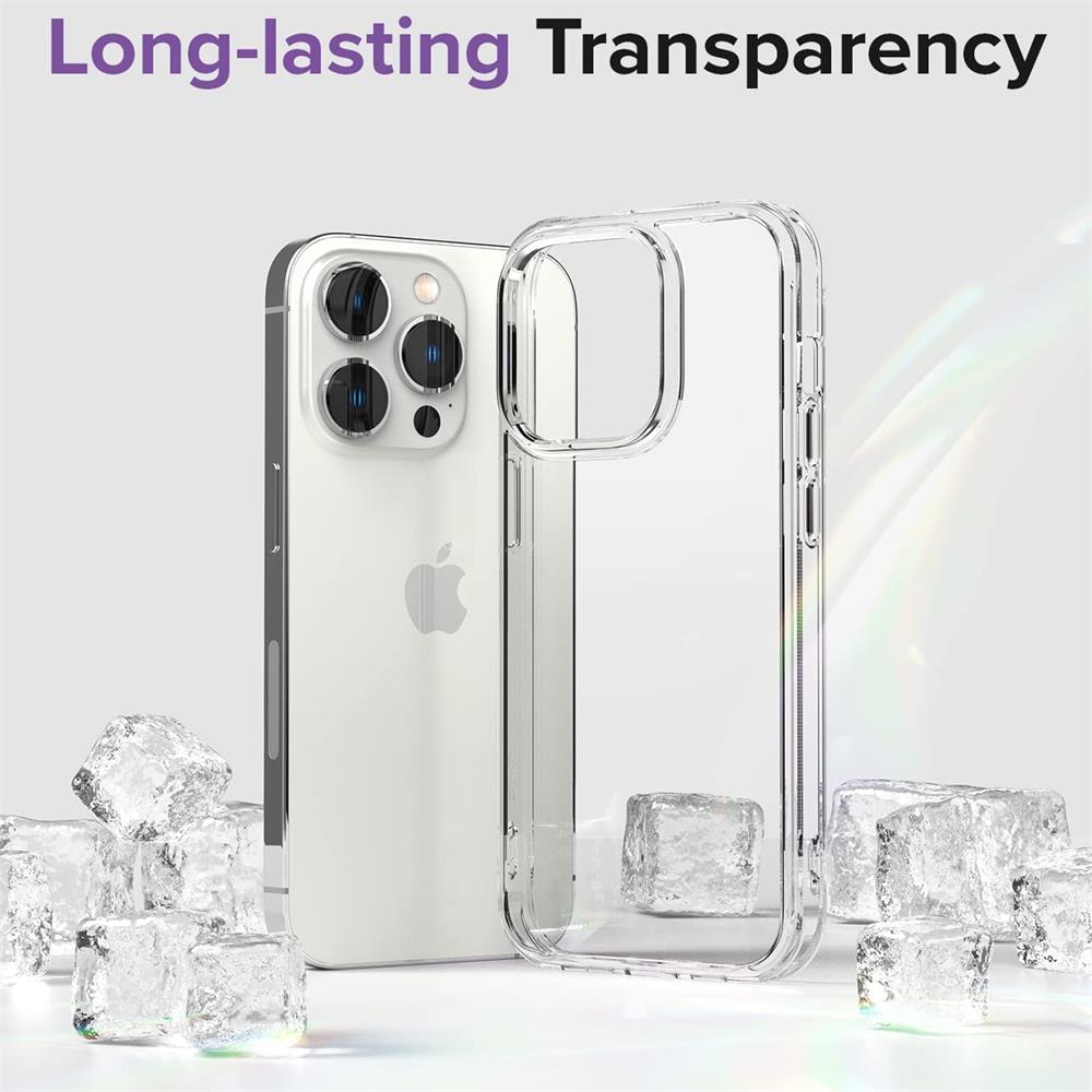 Schutzhülle für Apple iPhone 15 Pro Hülle Transparent Slim Cover Clear Case