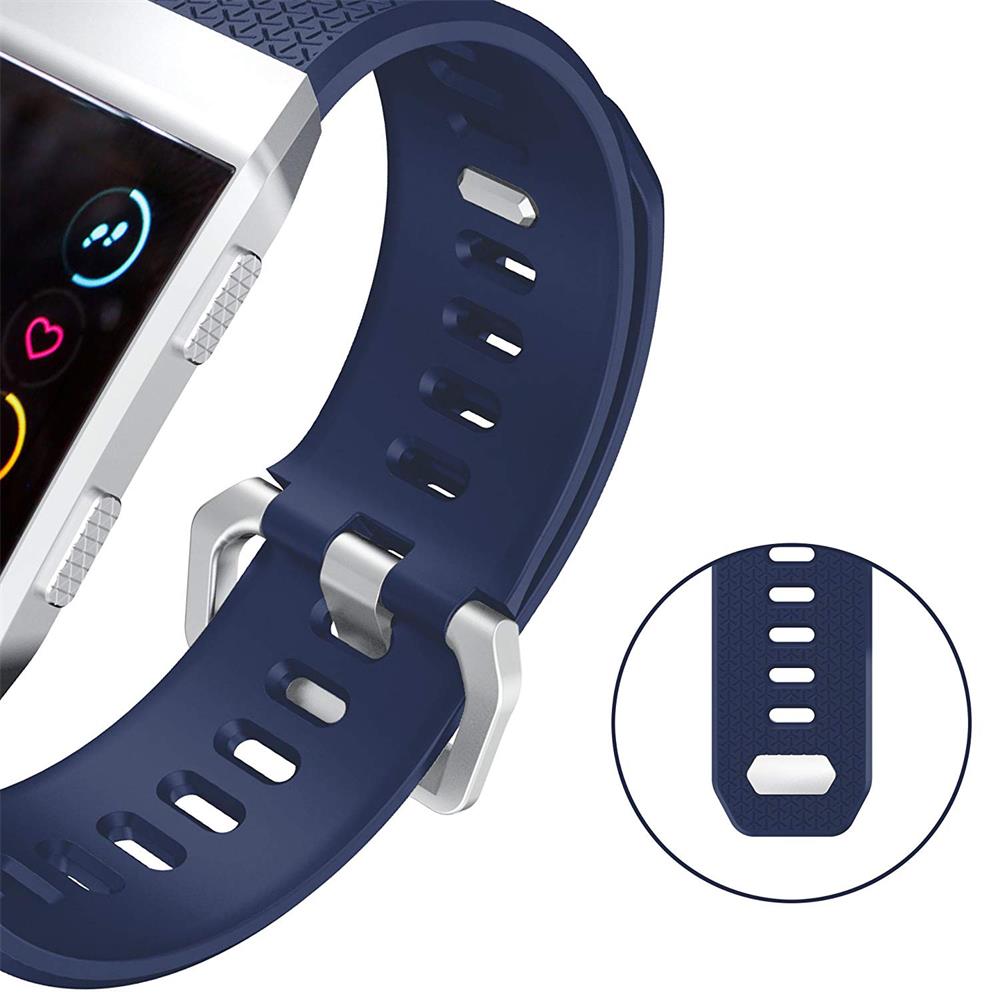 Fitbit Ionic Gr S Ersatz Silikon Armband Uhren Sport Band Fitness Tracker 