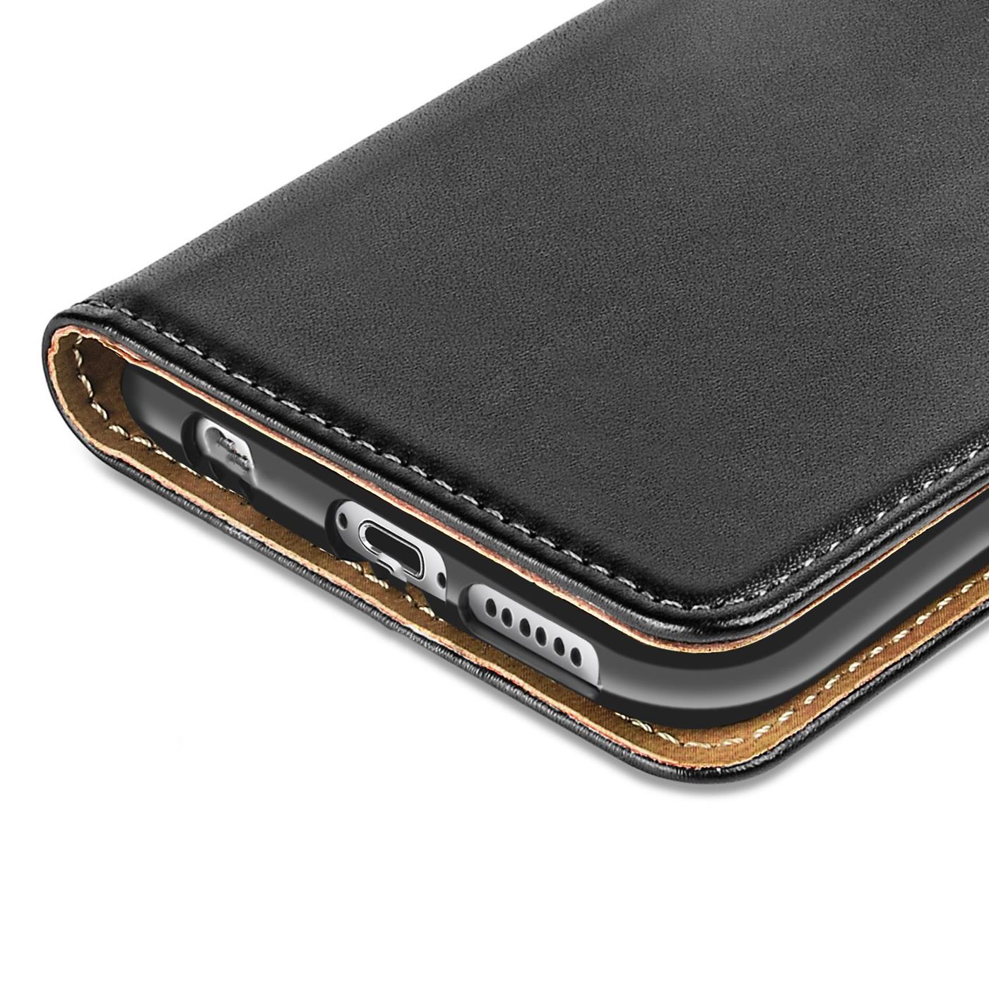 BOOK CASE Apple iPhone 6 6S Plus 5,5 Hülle Klapphülle Handy Tasche Flip