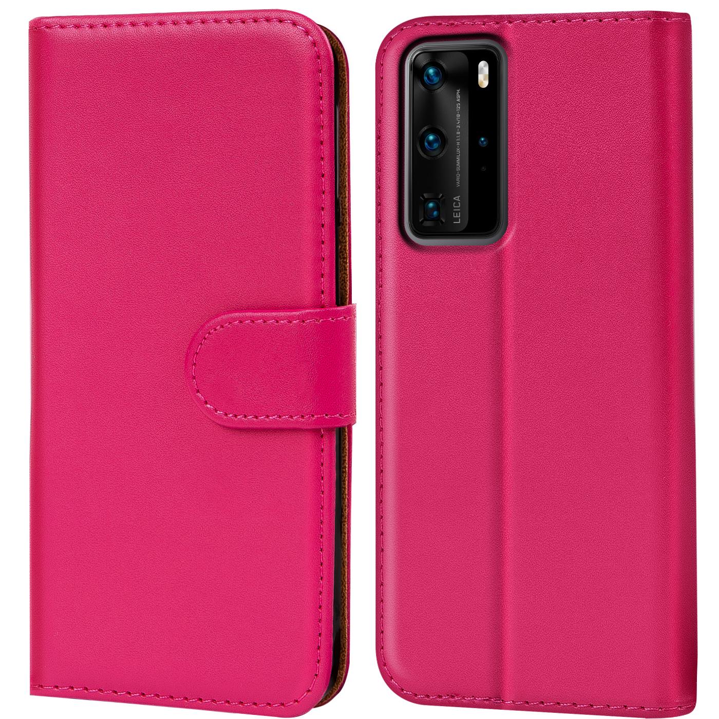 Handy Hülle für Huawei Modelle Case Schutz Tasche Cover Basic Wallet Flip Etui