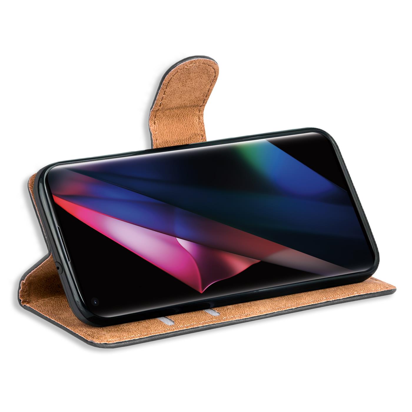 Book Case für OPPO Find X3 Pro Hülle Flip Cover Handy Tasche Etui