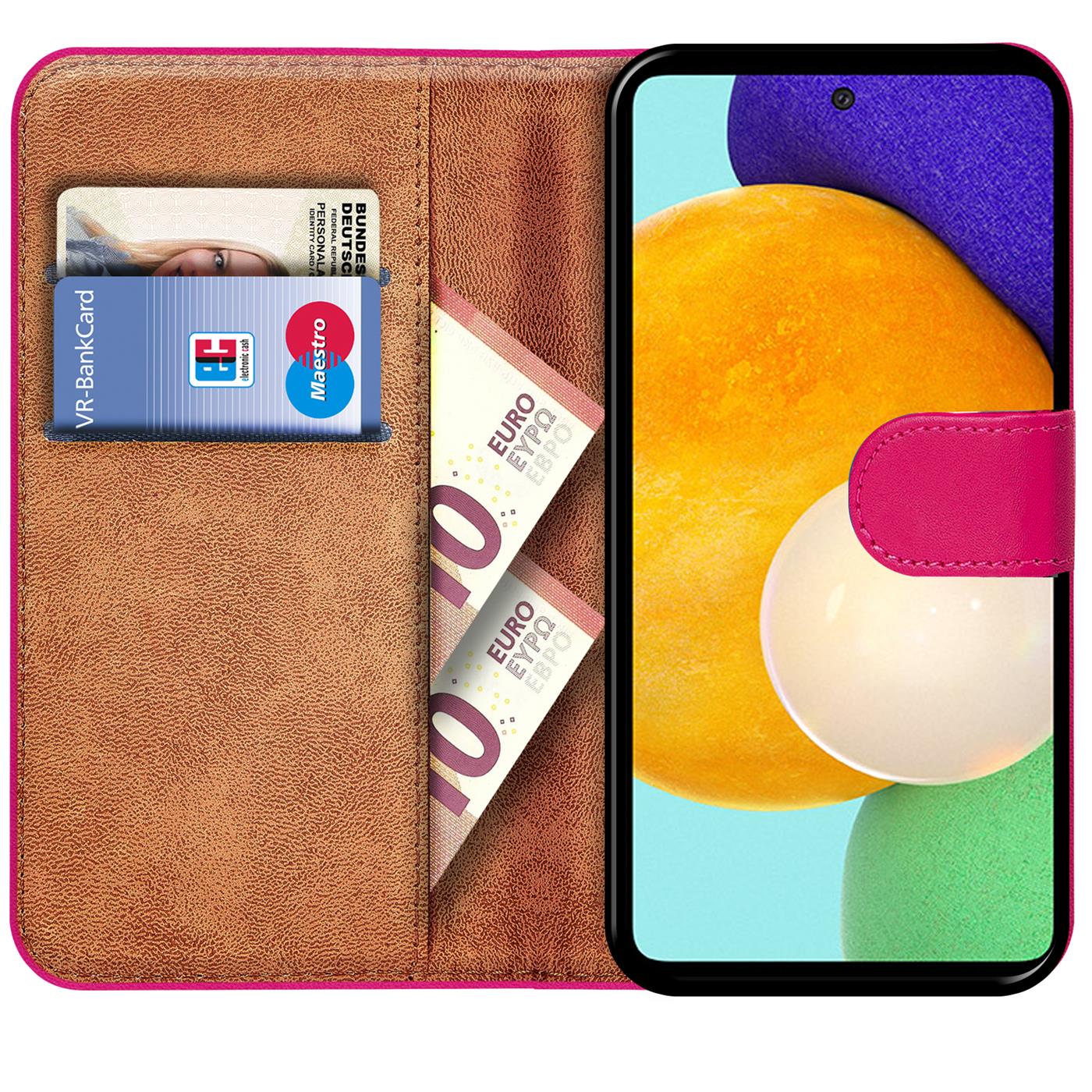 Indexbild 21 - Schutzhülle für Samsung Galaxy Handy Tasche Slim Flip Case Book Cover Wallet