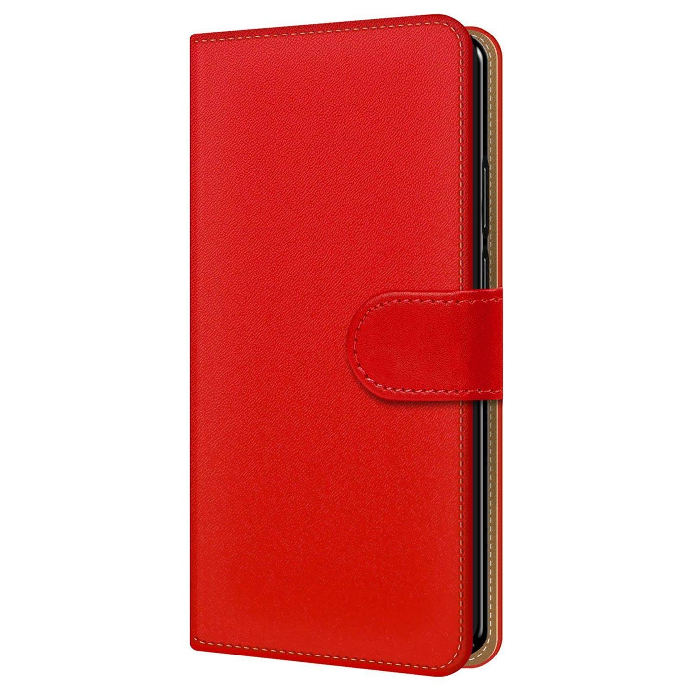Indexbild 30 - Schutzhülle für Samsung Galaxy Handy Tasche Slim Flip Case Book Cover Wallet
