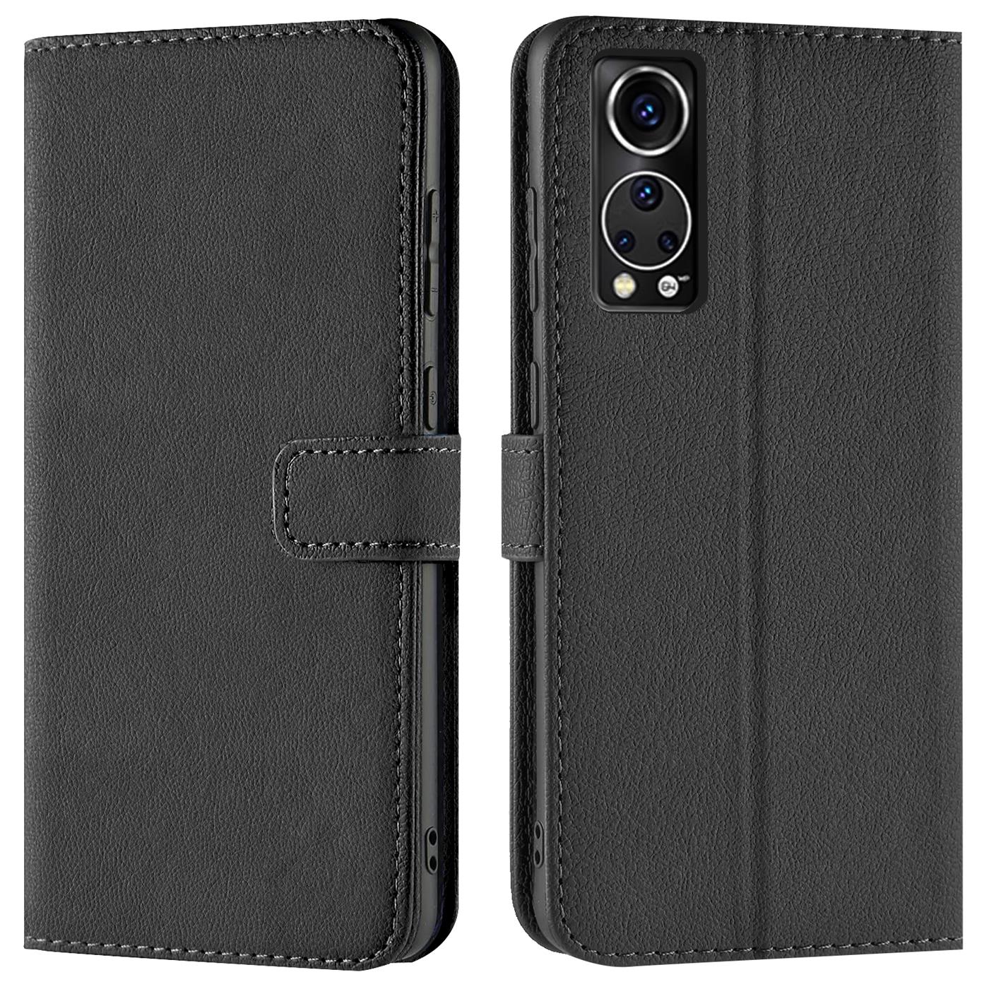 Book Case für ZTE Axon 30 Hülle Flip Cover Handy Tasche Schutz Hülle Etui