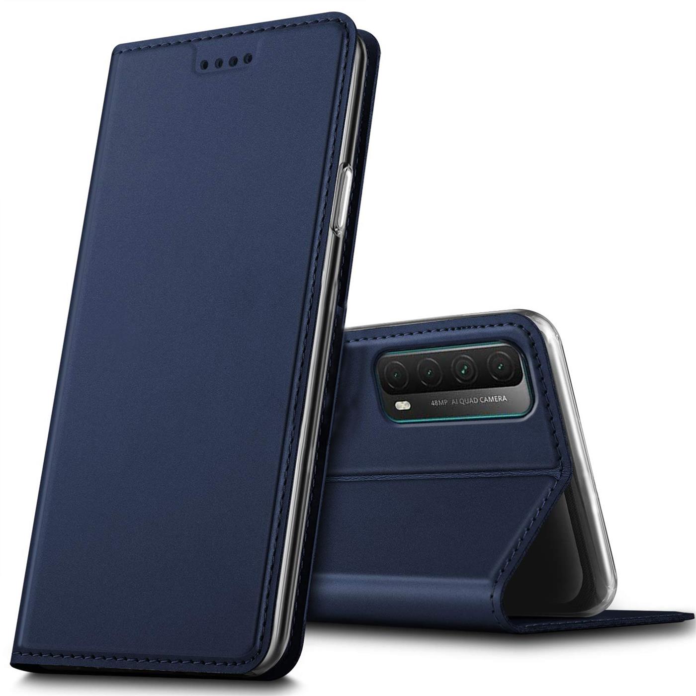 Miniaturansicht 11  - Handy Hülle für Huawei P Smart 2021 Book Case Schutzhülle Tasche Flip Cover