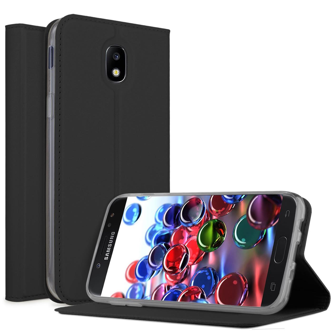 Samsung Galaxy J3 2017 Shockproof Wallet Slim Cover Phone PU Leather Flip Case eBay