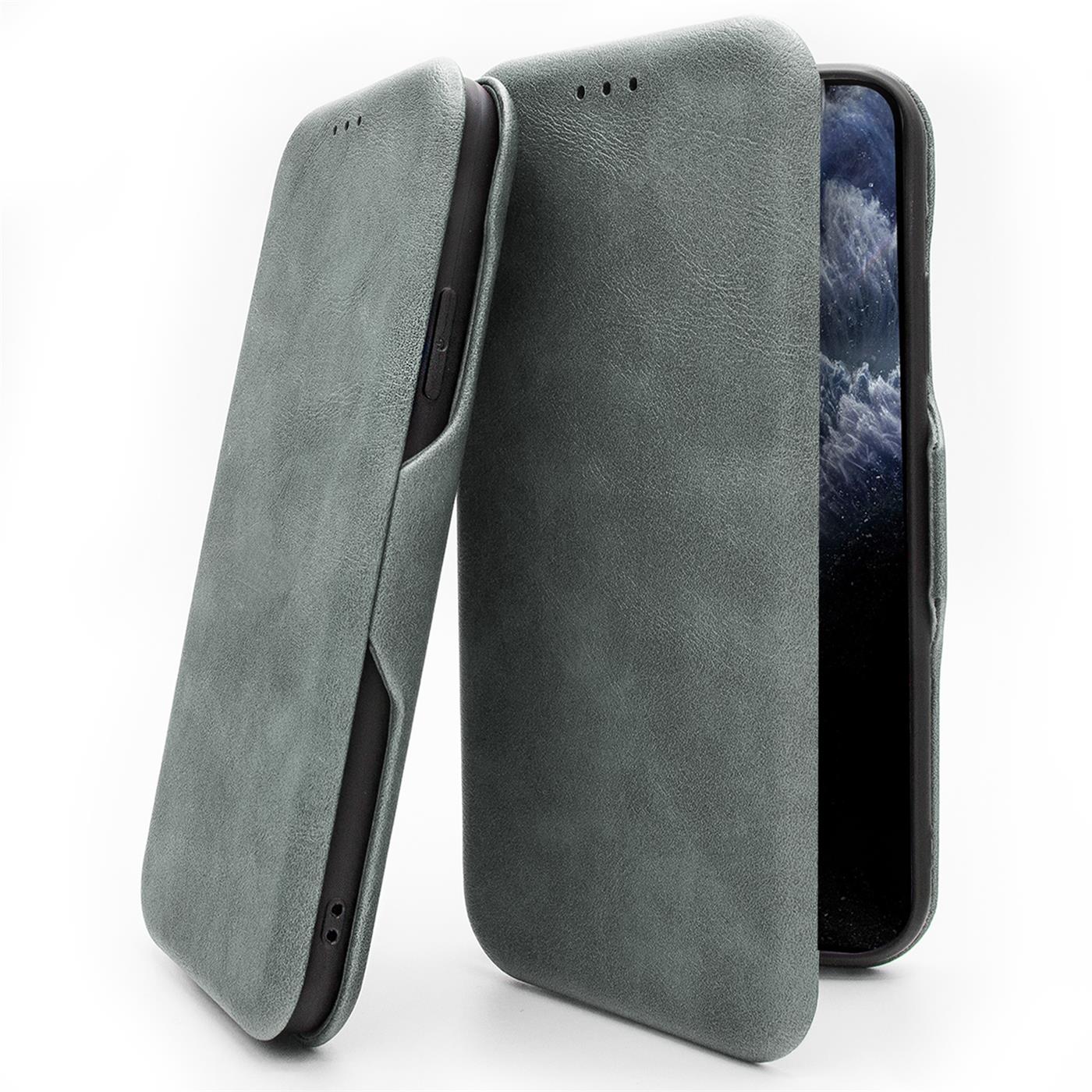 Book Style Schutz Hülle für Apple iPhone 12 12 Pro 6.1 Handy Tasche Klapphülle