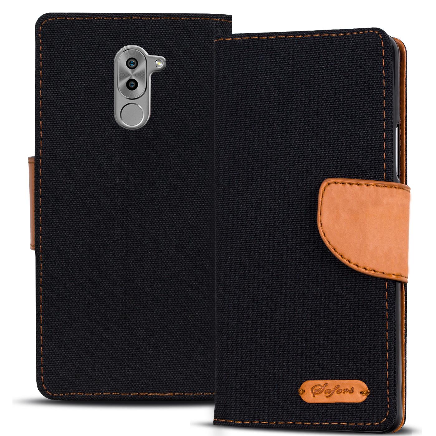 Handy Hülle für Honor 6X Tasche Wallet Flip Case Schutz Hülle Cover