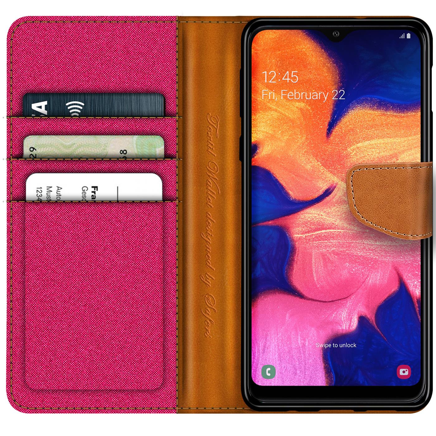 Schutz Hülle Für Samsung Galaxy A20e Hülle Flip Case Handy Tasche Klapphülle Ebay