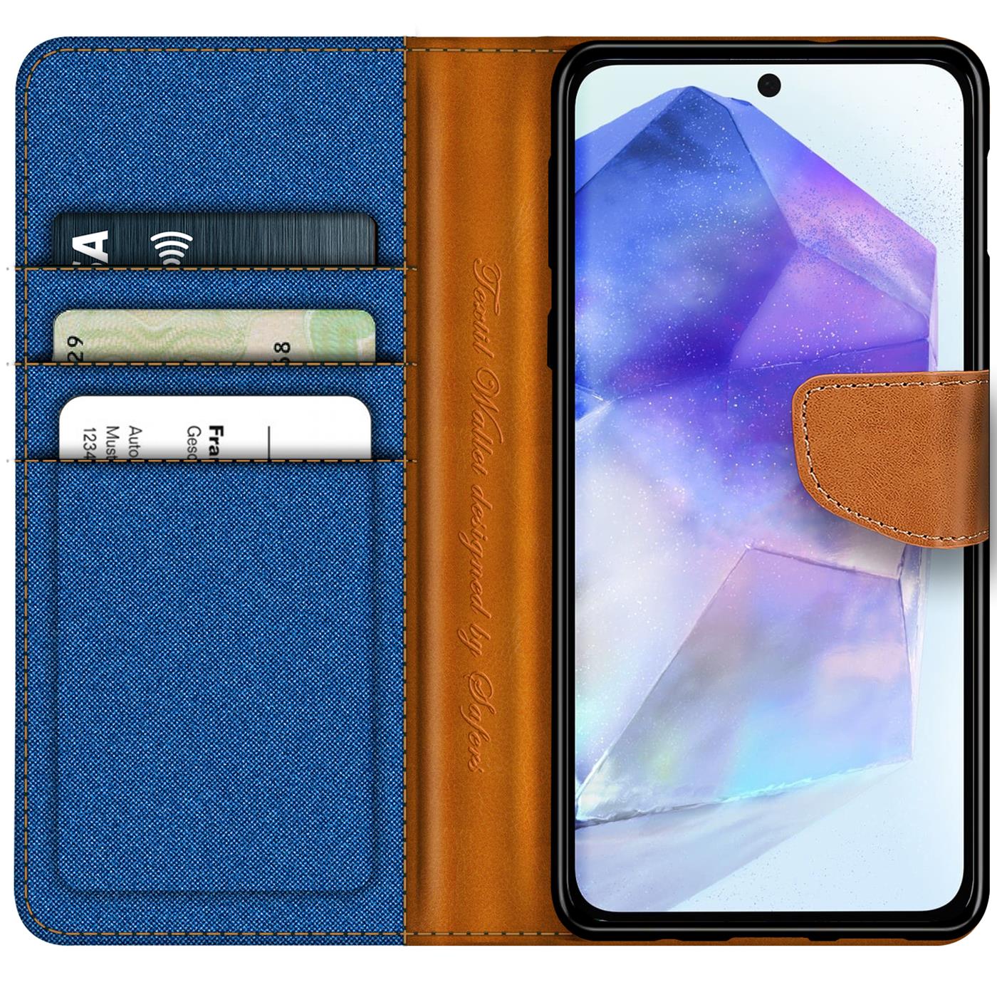 Klapp Hülle für Samsung Galaxy A56 5G Handyhülle Tasche Flip Case Schutzhülle - Bild 15 von 16