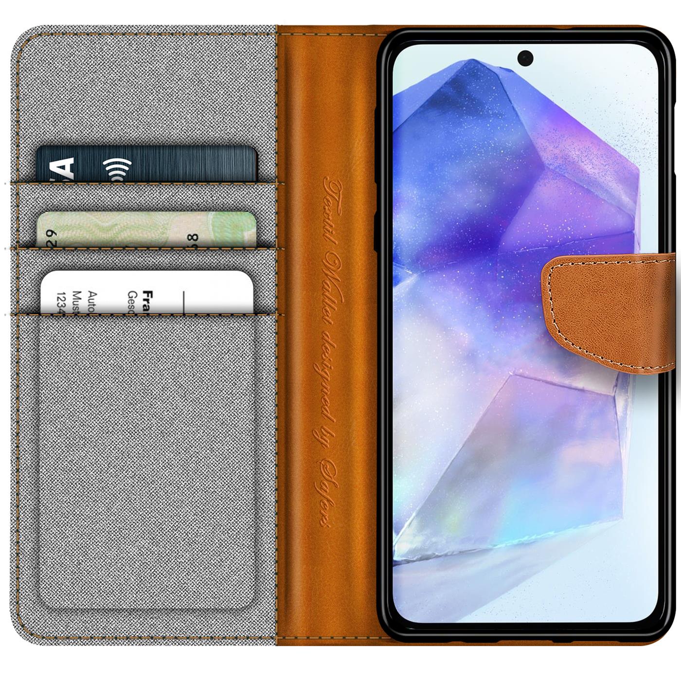 Klapp Hülle für Samsung Galaxy A56 5G Handyhülle Tasche Flip Case Schutzhülle - Bild 12 von 16