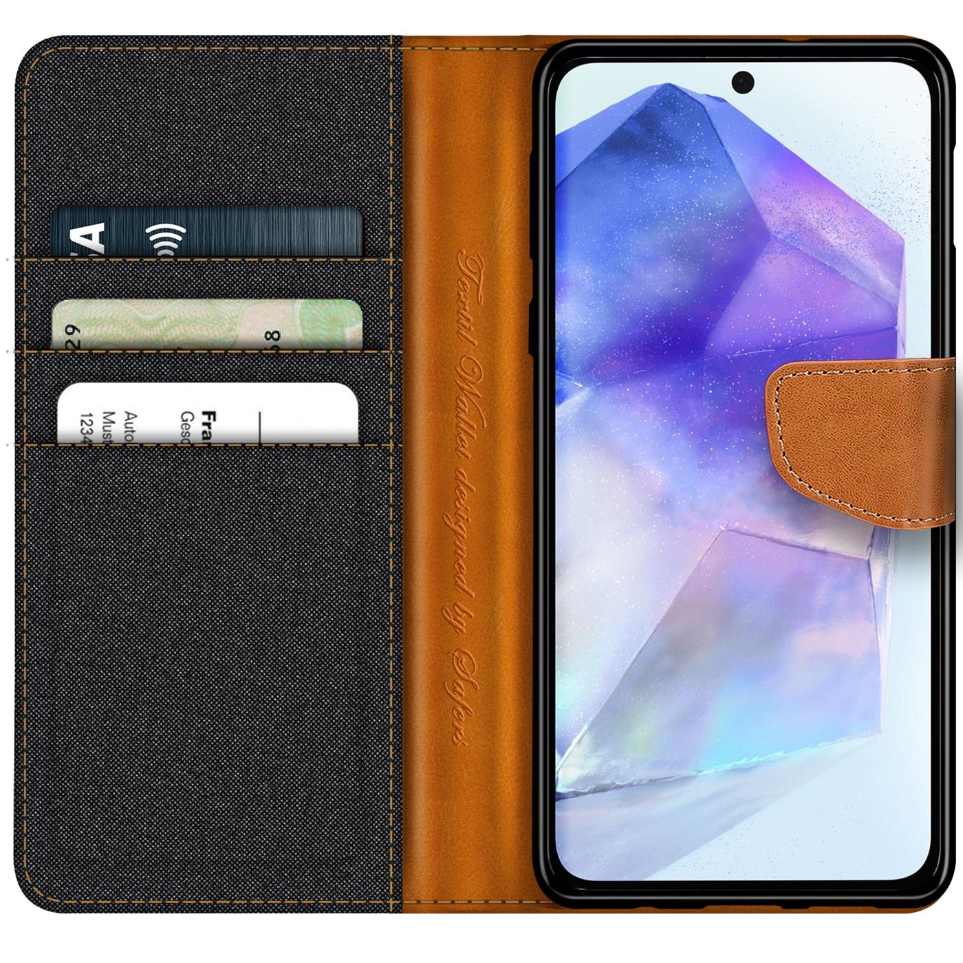 Klapp Hülle für Samsung Galaxy A56 5G Handyhülle Tasche Flip Case Schutzhülle - Bild 9 von 16