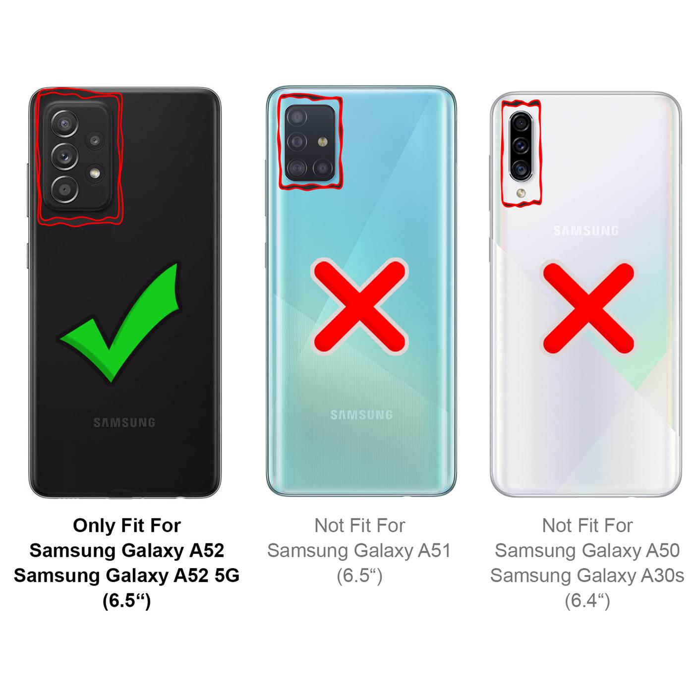 Indexbild 10 - Hülle Carbon für Samsung Galaxy A52 Schutzhülle Handy Case TPU Cover Handyhülle