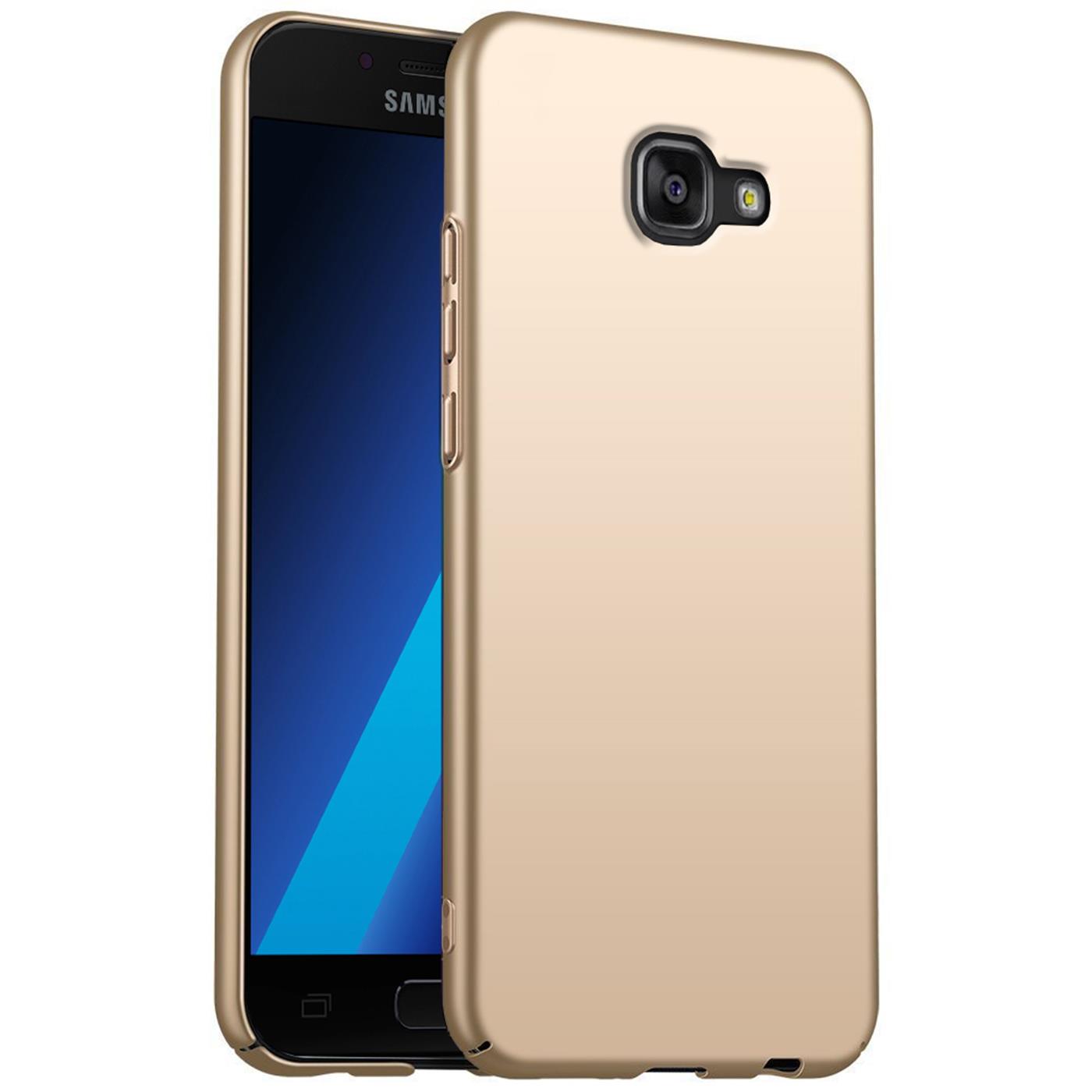 Handy Hardcase für Samsung Galaxy A5 2016 Hülle Slim Cover Matt Case Schutzhülle