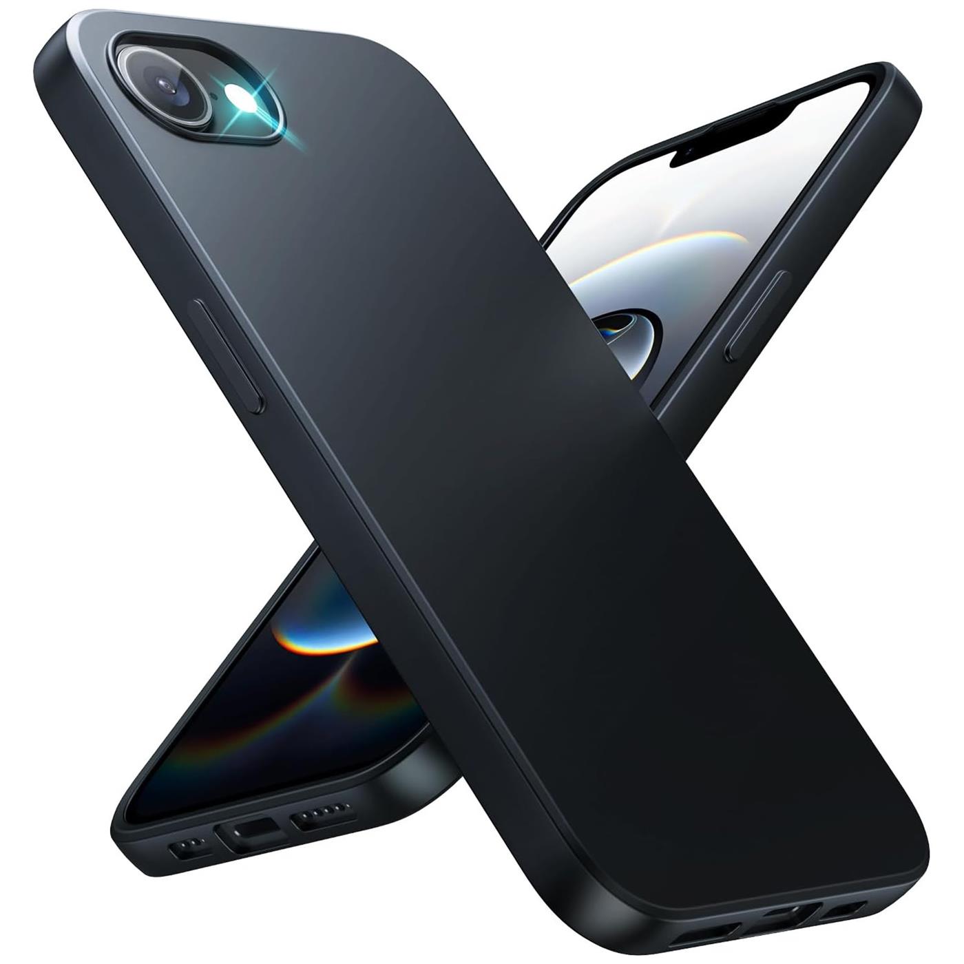 Housse de protection pour Apple iPhone 16e étui en silicone housse de téléphone portable housse mince - Photo 8/10