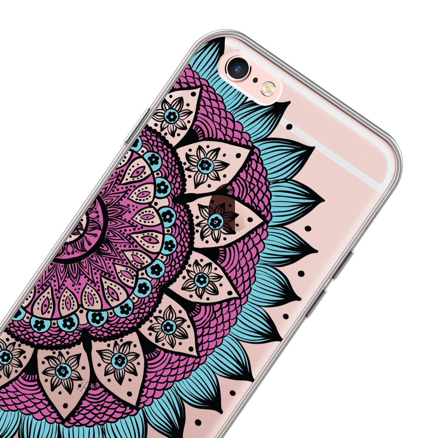 Mandala HENNA  Silicone Slim Cover Apple iPhone 6 6s PLUS 