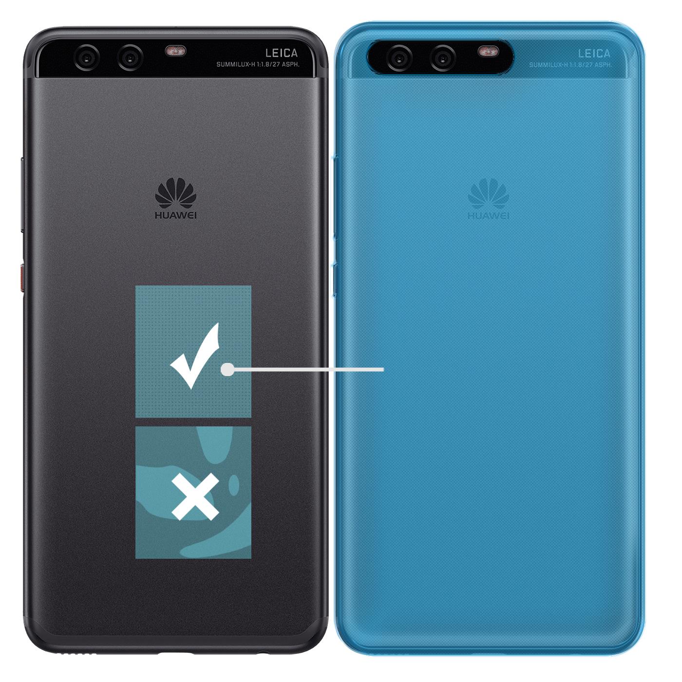 Indexbild 18 - Handy Hülle Für Huawei Slim Cover Silikon Case Schutzhülle Transparent Tasche