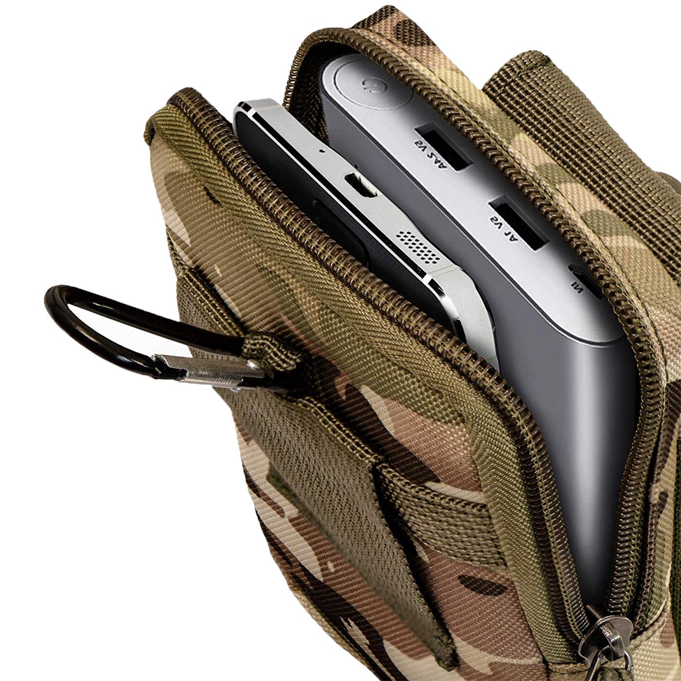 Indexbild 11 - Gürtel Tasche Für Xiaomi Modelle Handy Hülle Schutzhülle Case Clip Etui Nylon
