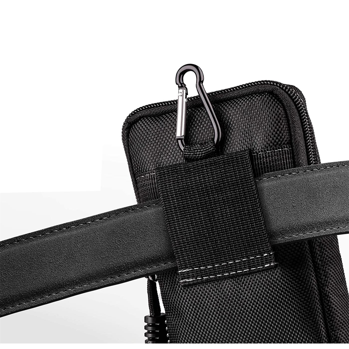Indexbild 8 - Gürtel Tasche Für Samsung Galaxy Handy Hülle Schutzhülle Case Clip Etui Nylon