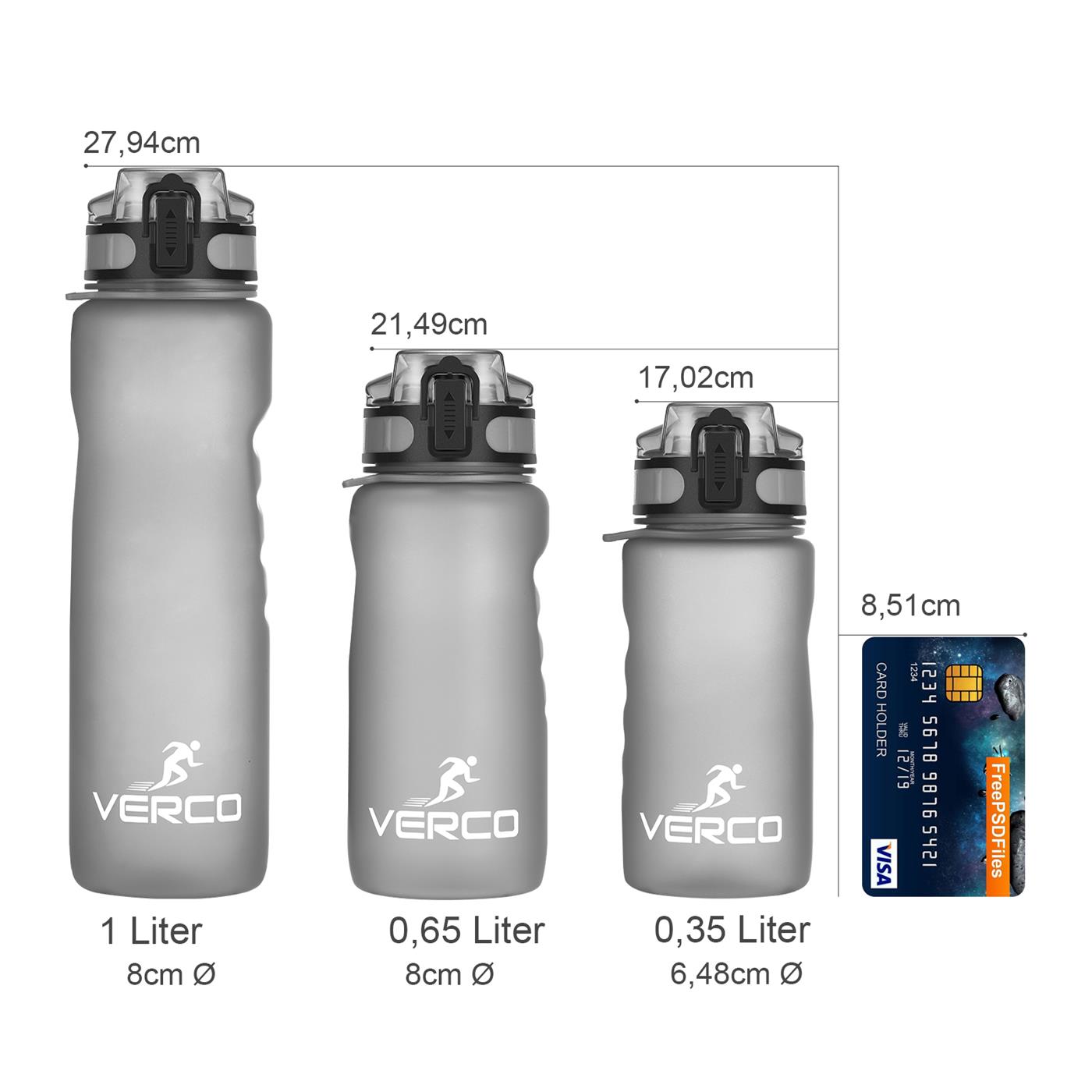 1x 1000 ml Premium Trinkflasche Sport Flasche Wasserflasche Sieb BPA Frei Wasser 
