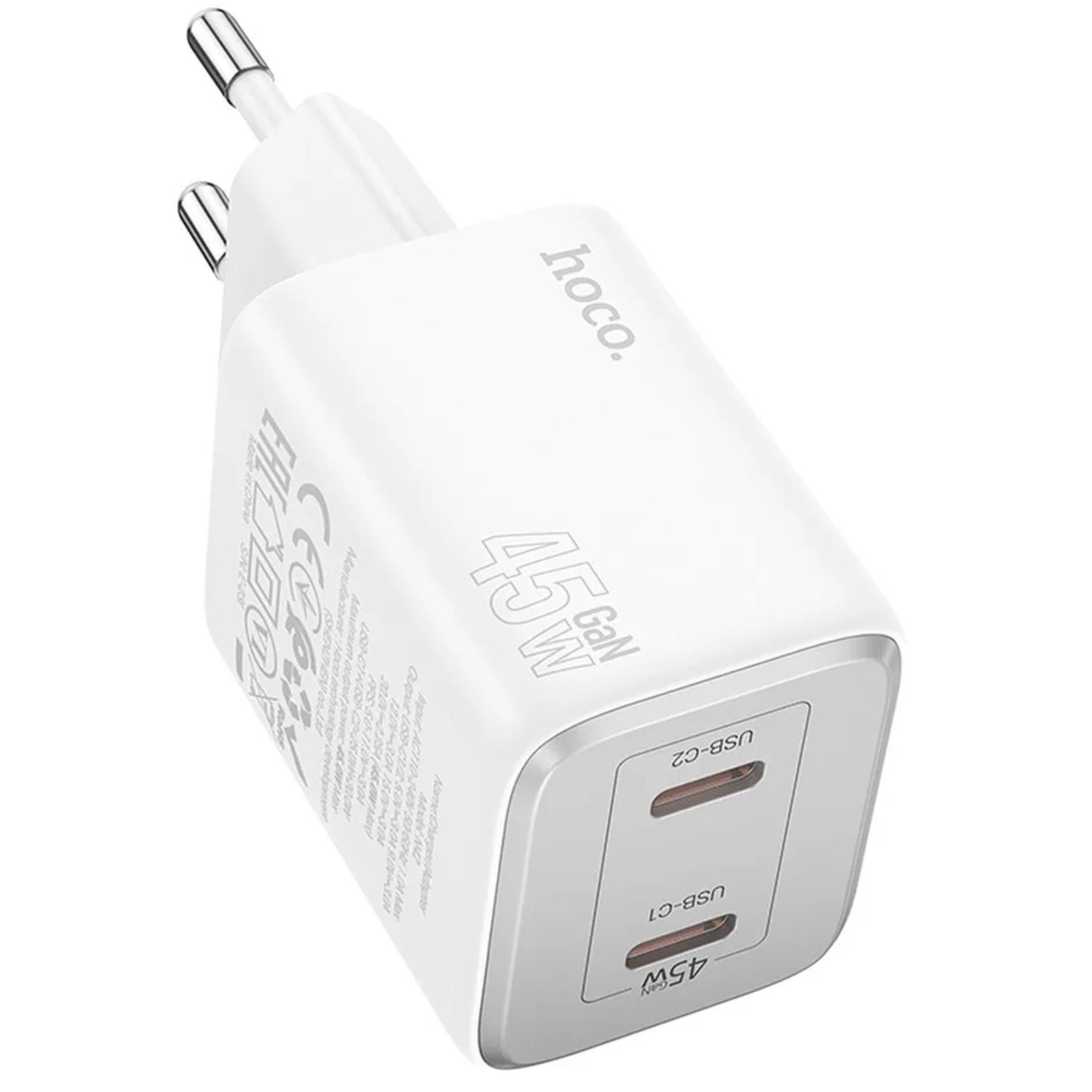 45W Schnellladegerät USB Typ C Quick Charger QC 3.0 PD Netz Stecker Lade Gerät