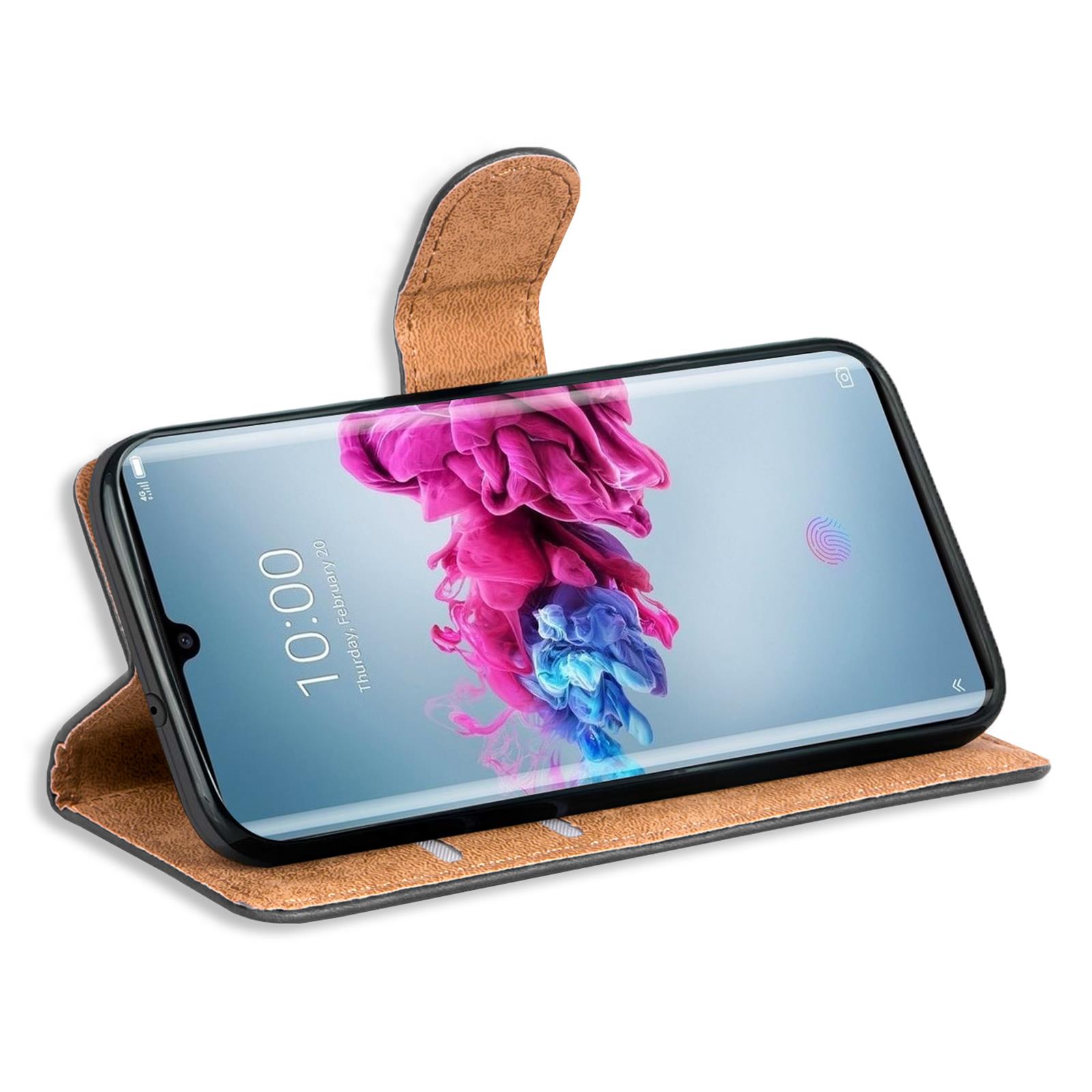 Wallet Case für ZTE Axon 11 Handy Book Cover Flip Tasche Schutzhülle slim