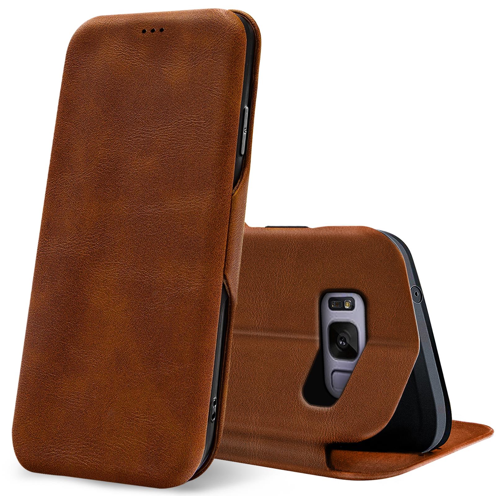 Book Style Tasche für Samsung Galaxy S8 Plus Schutz Hülle Cover Klapphülle Case
