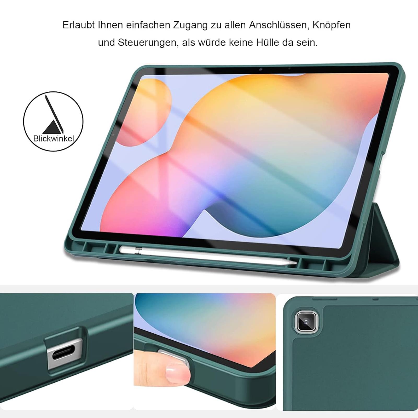 Tablet Smart Cover für Samsung Galaxy TAB Schutzhülle Case Tasche aufstellbar - Afbeelding 14 van 18