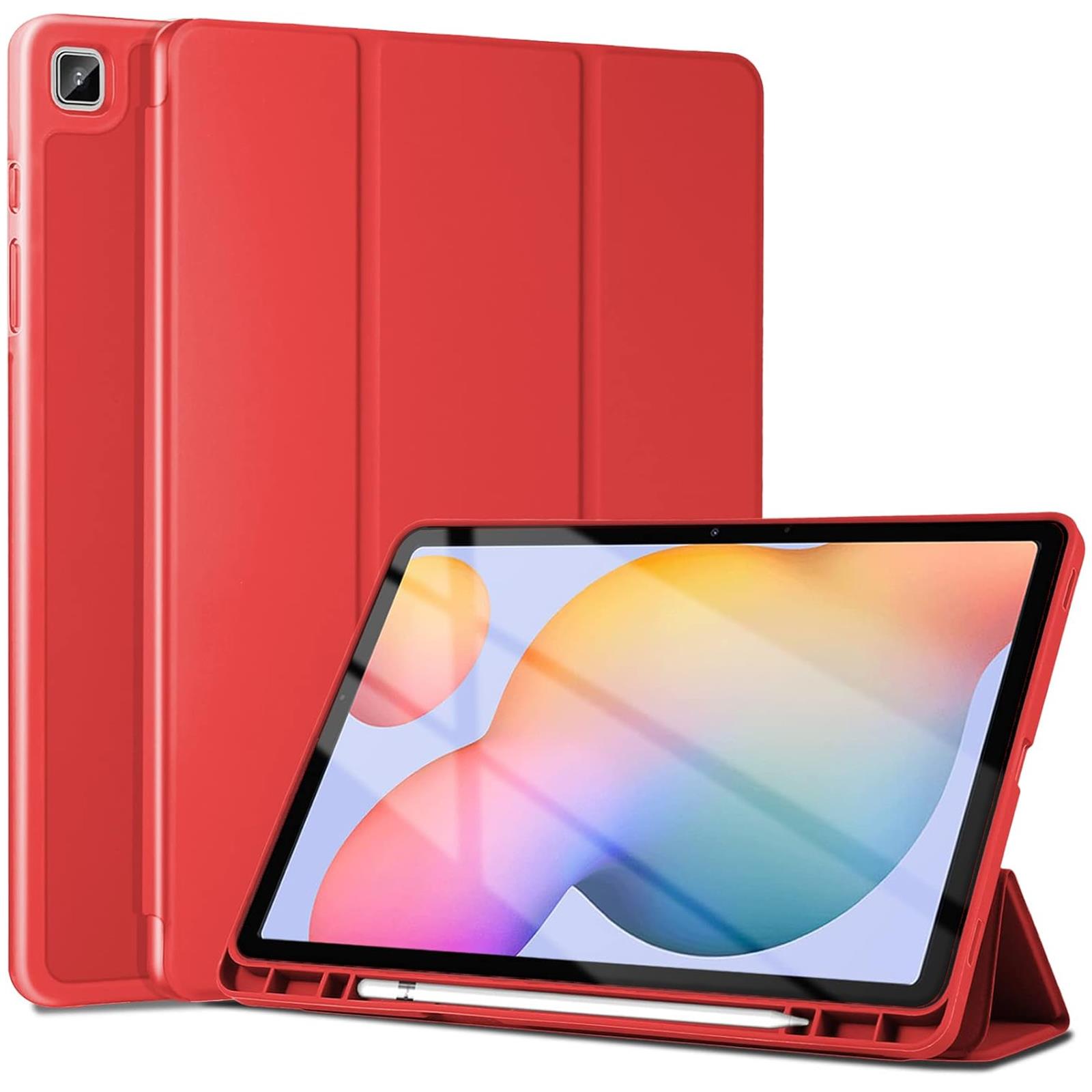 Tablet Smart Cover für Samsung Galaxy TAB Schutzhülle Case Tasche aufstellbar - Afbeelding 17 van 18