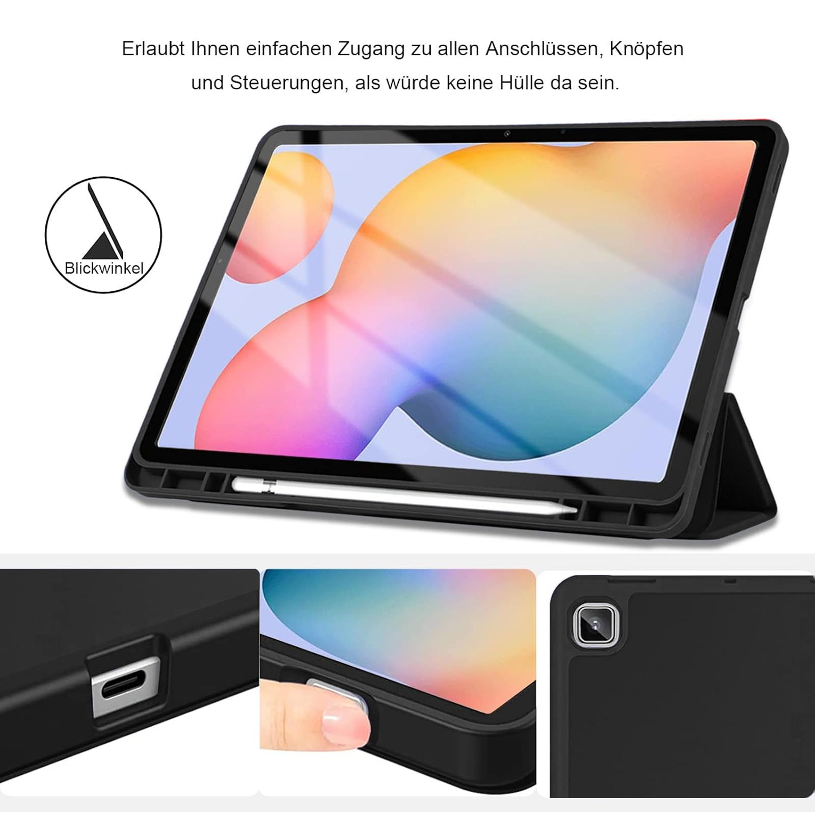 Tablet Smart Cover für Samsung Galaxy TAB Schutzhülle Case Tasche aufstellbar - Afbeelding 8 van 18