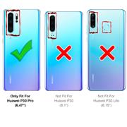 Fullscreen 2x Panzerfolie für Huawei P30 Pro Folie Displayschutz Schutzfolie Schocksicher