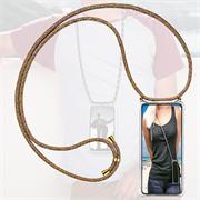 Handykette für iPhone 14 Plus Case zum umhängen Schutzhülle Kordel Handy Hülle, Halsband Rainbow