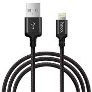 Hoco High Speed X14 - 2m Lightning Ladekabel Nylon USB Kabel Datenkabel