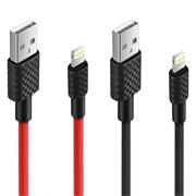 Hoco X29 USB Kabel 1m Lightning Ladekabel Datenkabel Carbon Faser Textur