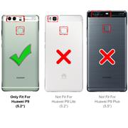 Flipcase für Huawei P9 Hülle Klapphülle Cover klassische Handy Schutzhülle