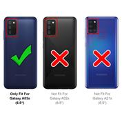 Flipcase für Samsung Galaxy A03s Hülle Klapphülle Cover klassische Handy Schutzhülle
