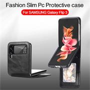 Flipcase für Samsung Galaxy Z Flip 3 Hülle Klapphülle Cover klassische Handy Schutzhülle