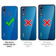 Basic Handyhülle für Huawei P20 Lite Hülle Book Case klappbare Schutzhülle