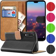 Basic Handyhülle für Huawei P20 Hülle Book Case klappbare Schutzhülle