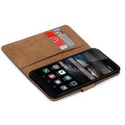 Basic Handyhülle für Huawei P8 Lite Hülle Book Case klappbare Schutzhülle