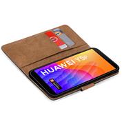 Basic Handyhülle für Huawei Y5p Hülle Book Case klappbare Schutzhülle