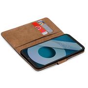 Basic Handyhülle für LG Q6 Hülle Book Case klappbare Schutzhülle