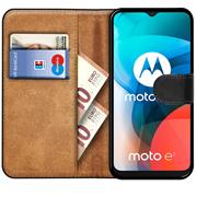Basic Handyhülle für Motorola Moto E7 Hülle Book Case klappbare Schutzhülle