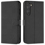 Basic Handyhülle für Motorola Moto G200 5G Hülle Book Case klappbare Schutzhülle