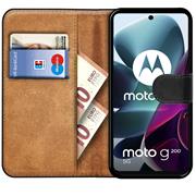 Basic Handyhülle für Motorola Moto G200 5G Hülle Book Case klappbare Schutzhülle